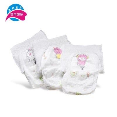 Competitive price suitable non woven baby pull pants diaper